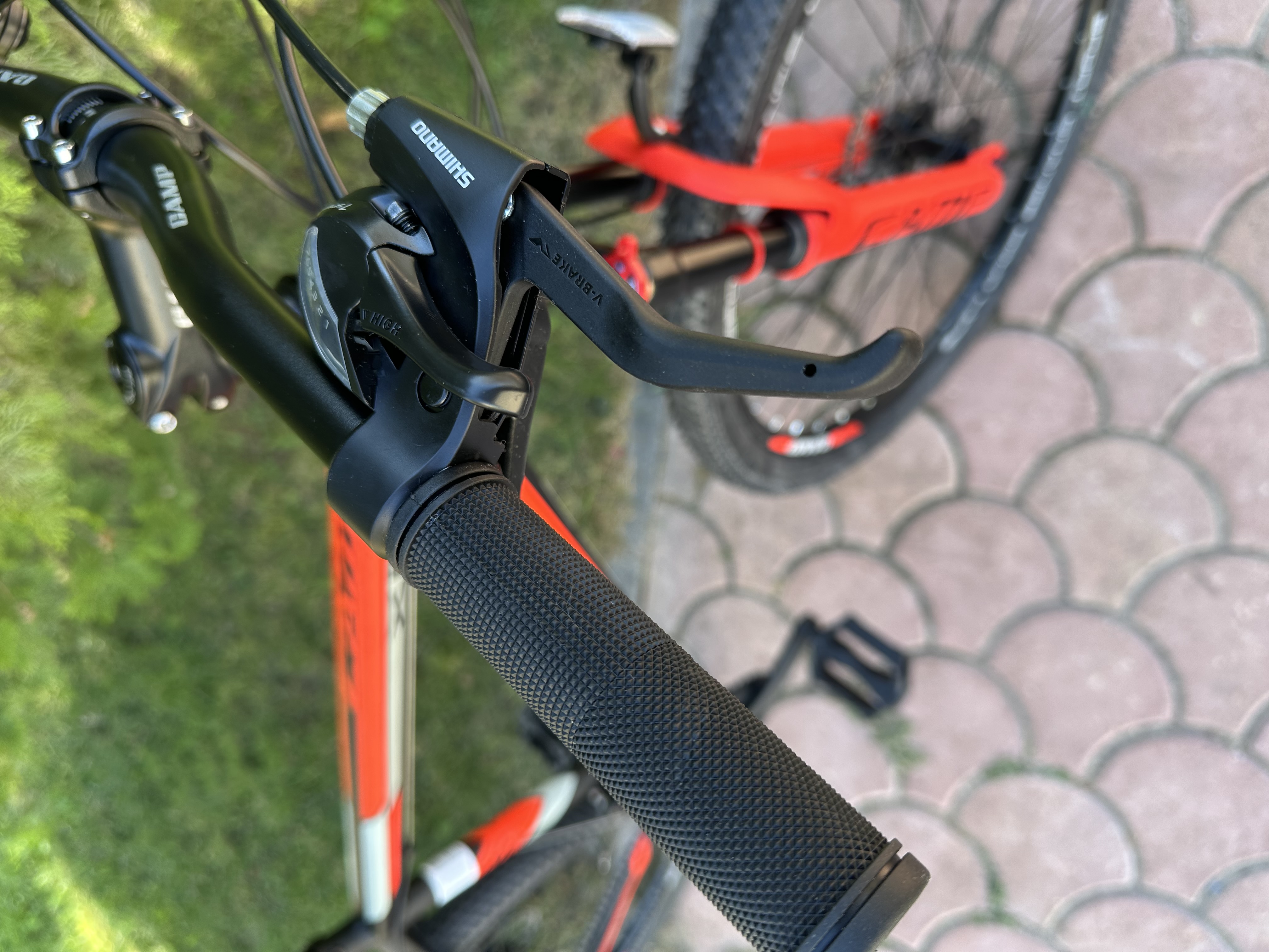Bisiklet Camp XC 4.1 27,5" Jant 18" Kadro Shimano ST-EF41 – 21 Vites – Mekanik Disk Fren – Kırmızı - Küçük Resim 4