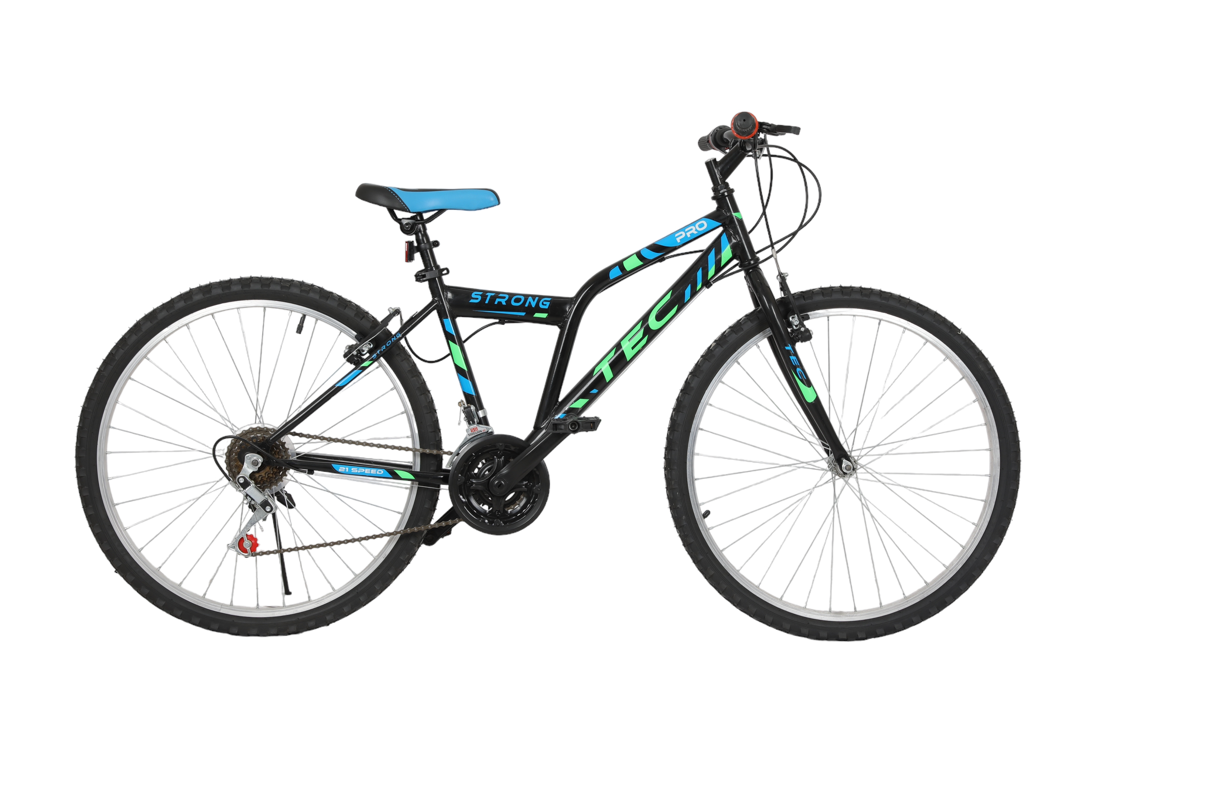 Bisiklet Strong 26" Jant 21 Vites Erkek Dağ Bisikleti Siyah - Mavi