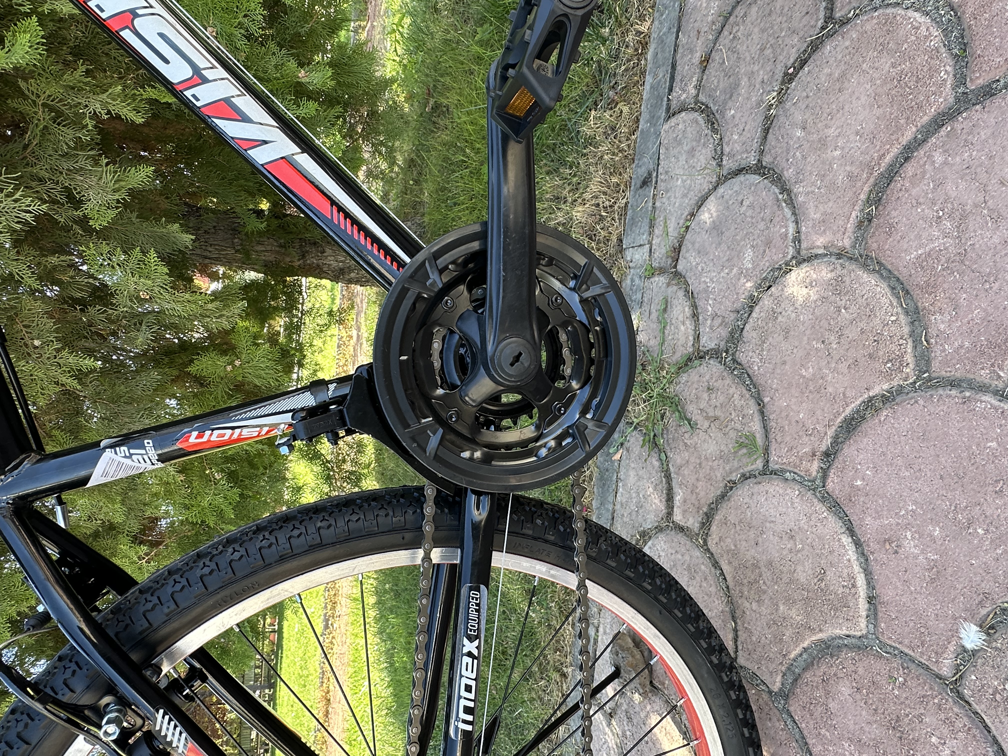 Bisiklet Tiger 26" Jant 21 Vites Dağ Bisikleti Kırmızı - Küçük Resim 2