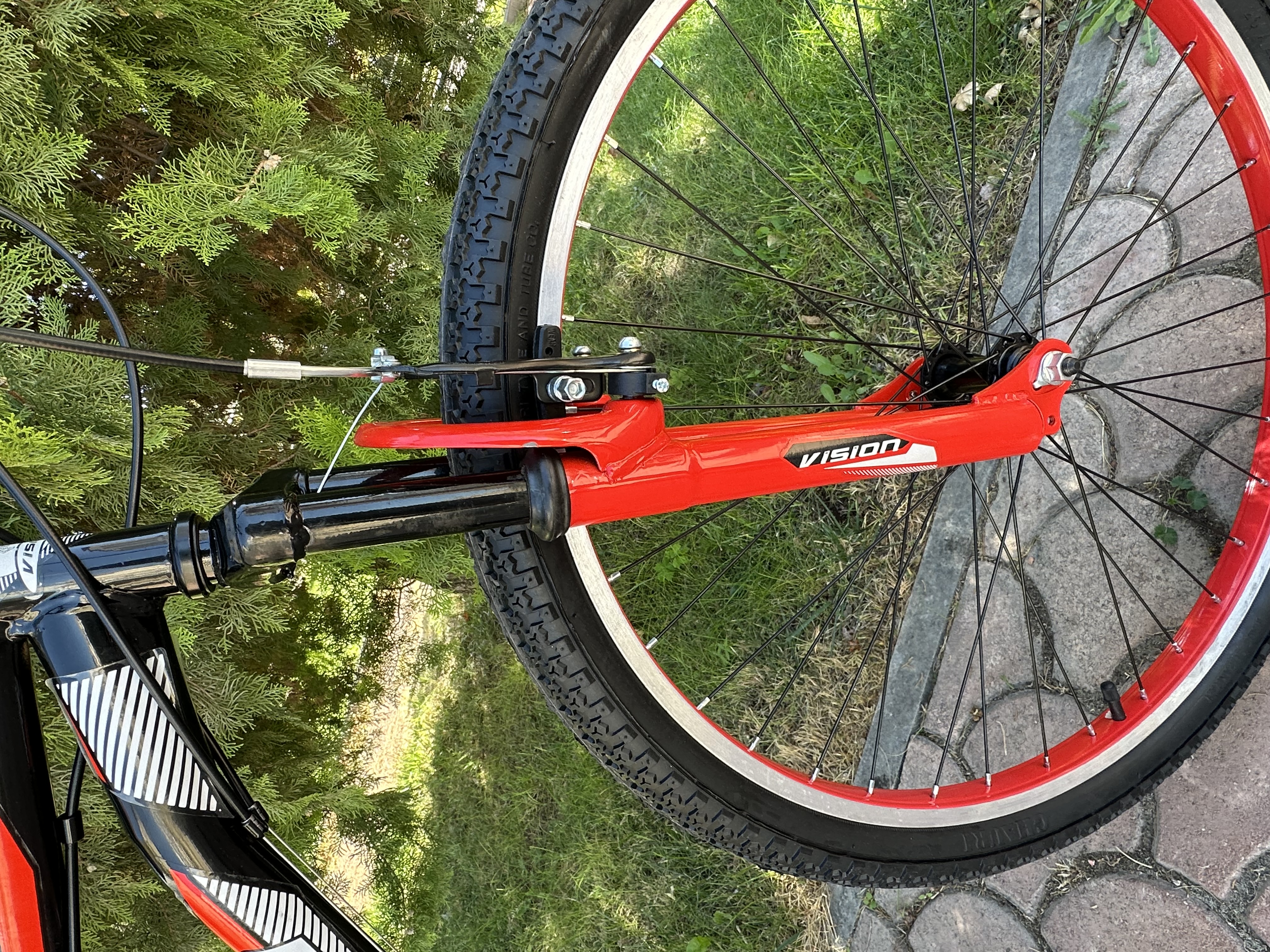 Bisiklet Tiger 26" Jant 21 Vites Dağ Bisikleti Kırmızı - Küçük Resim 3