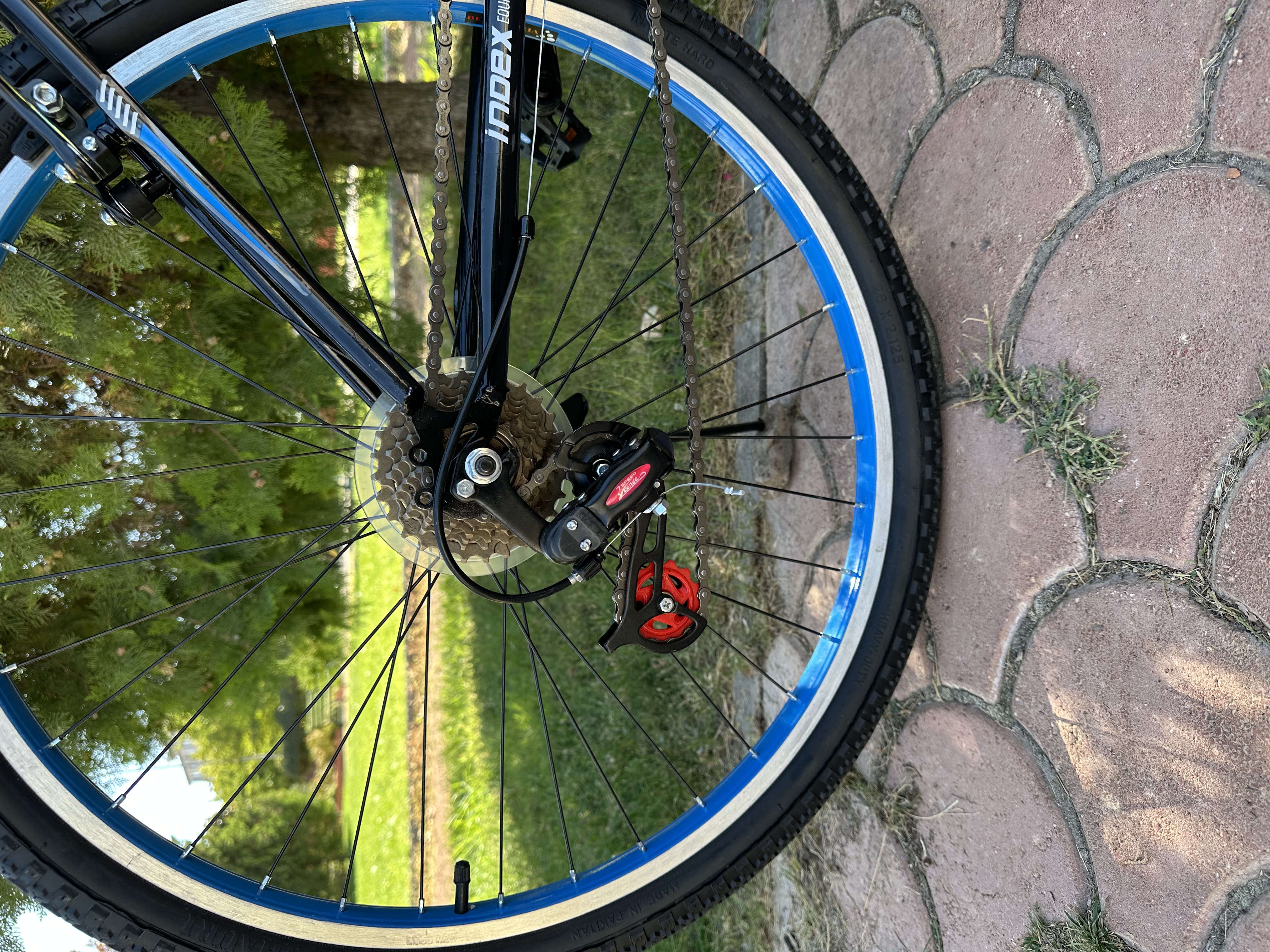 Bisiklet Tiger 26" Jant 21 Vites Dağ Bisikleti Mavi - Küçük Resim 6