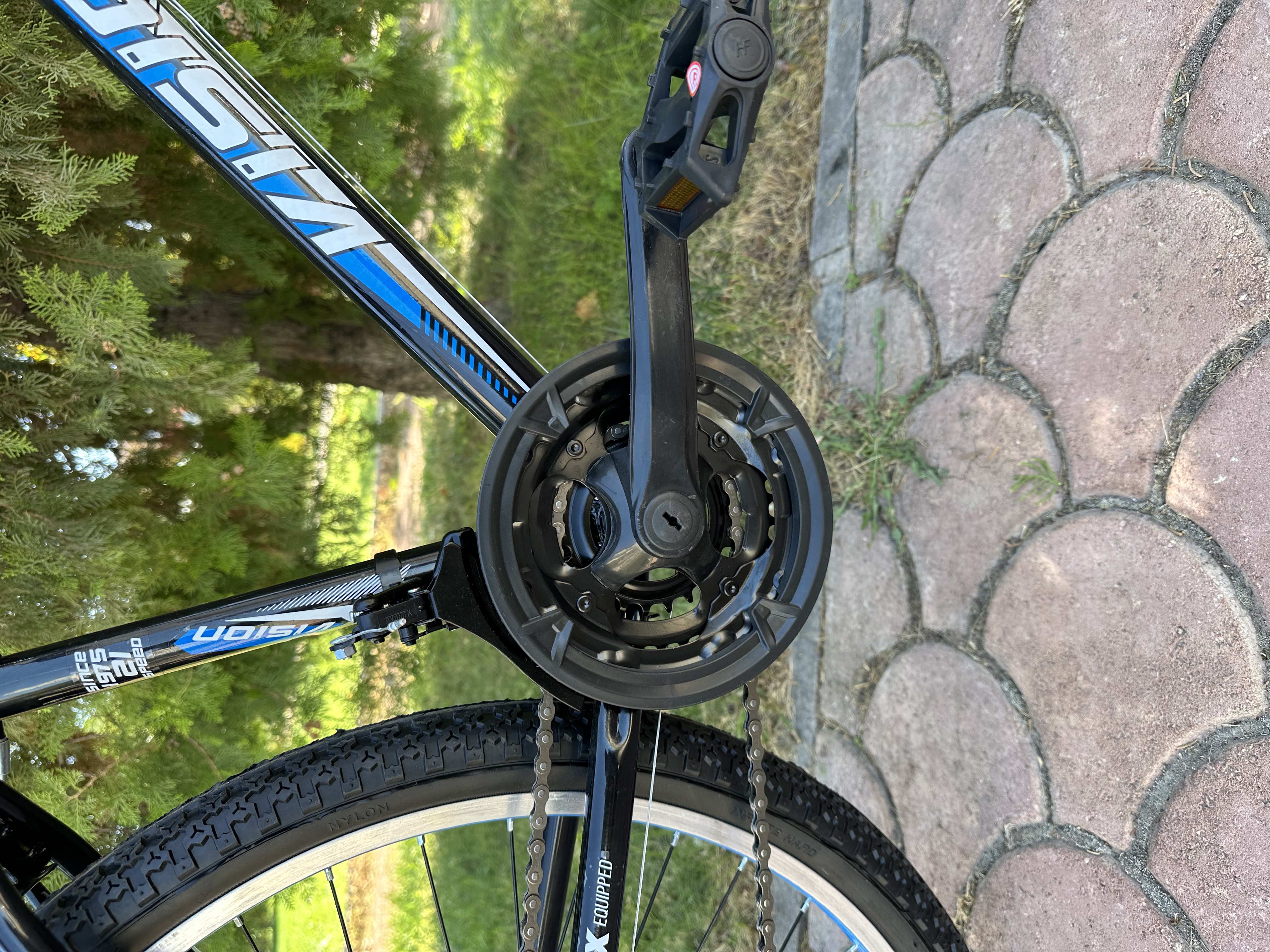 Bisiklet Tiger 26" Jant 21 Vites Dağ Bisikleti Mavi - Küçük Resim 7