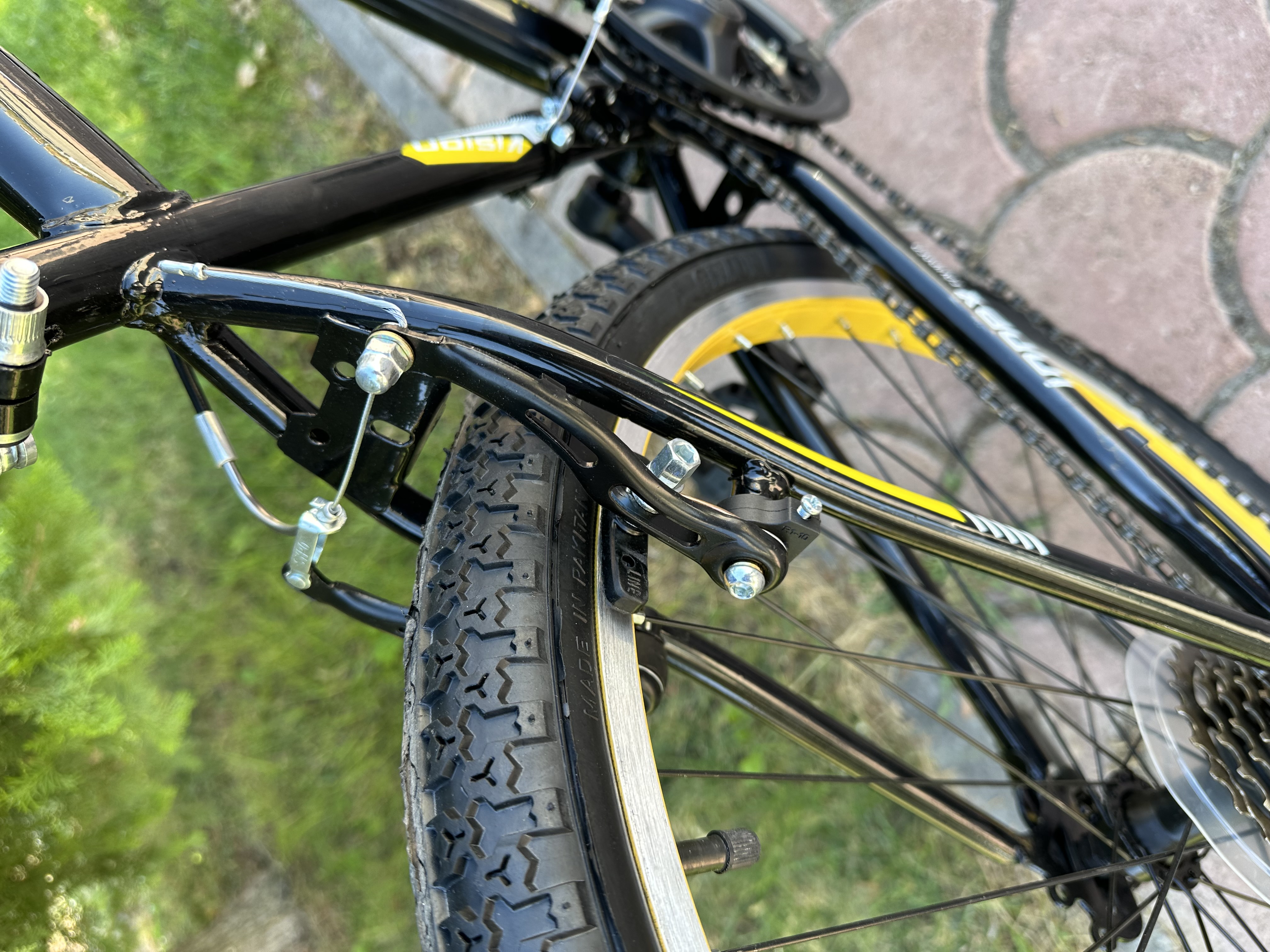 Bisiklet Tiger 26" Jant 21 Vites Dağ Bisikleti Sarı - Küçük Resim 9